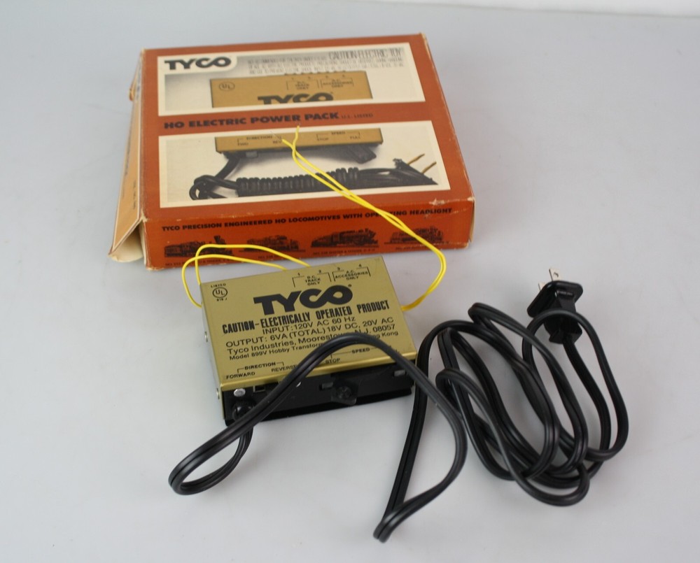 TYCO 899V HOBBY TRANSFORMER With Box