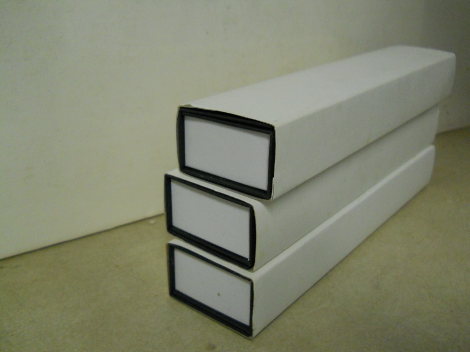 Trollbeads Long Lined Bracelet Gift Boxes Rectangle Lot of 3