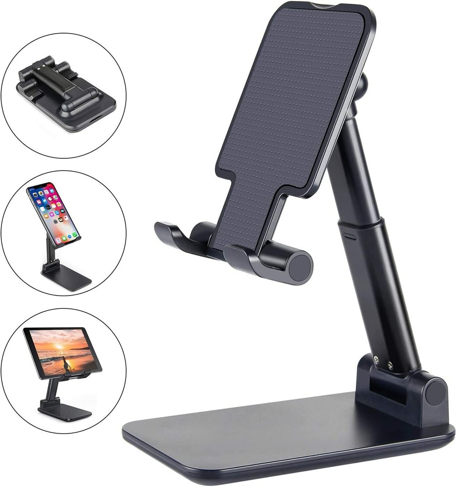 Adjustable Phone Stand Tablet Desktop Holder Foldable Mount iPad iPhone Kindle