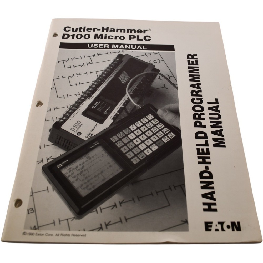 NEW Eaton ND-118 D100 Micro PLC Hand-Held Programmer Manual