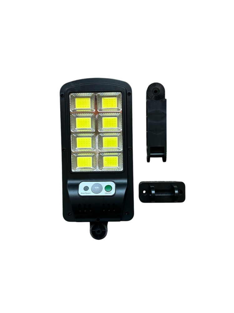 Solar LED Spotlight 400W IP66 with Remote Control 2 Intensity Light Bracket CW971