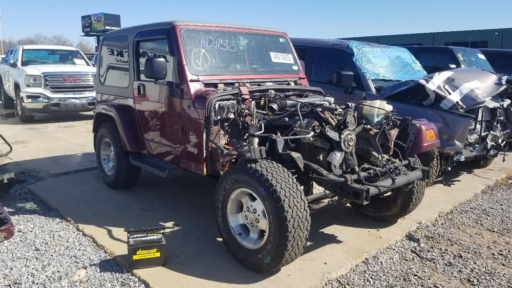 03 JEEP WRANGLER SRS CONTROL MODULE 56010300AC