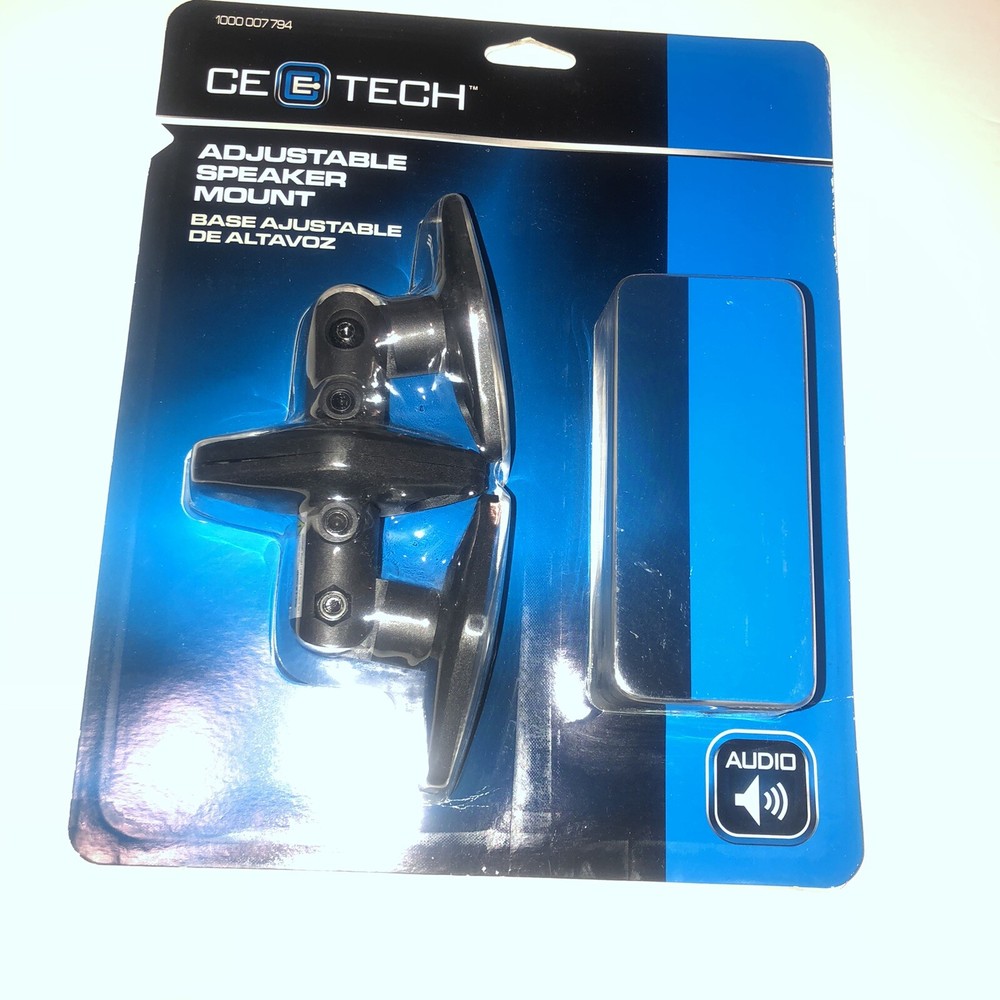 CE Tech Bracket Adjustable Tilt Speaker Mounts Audio