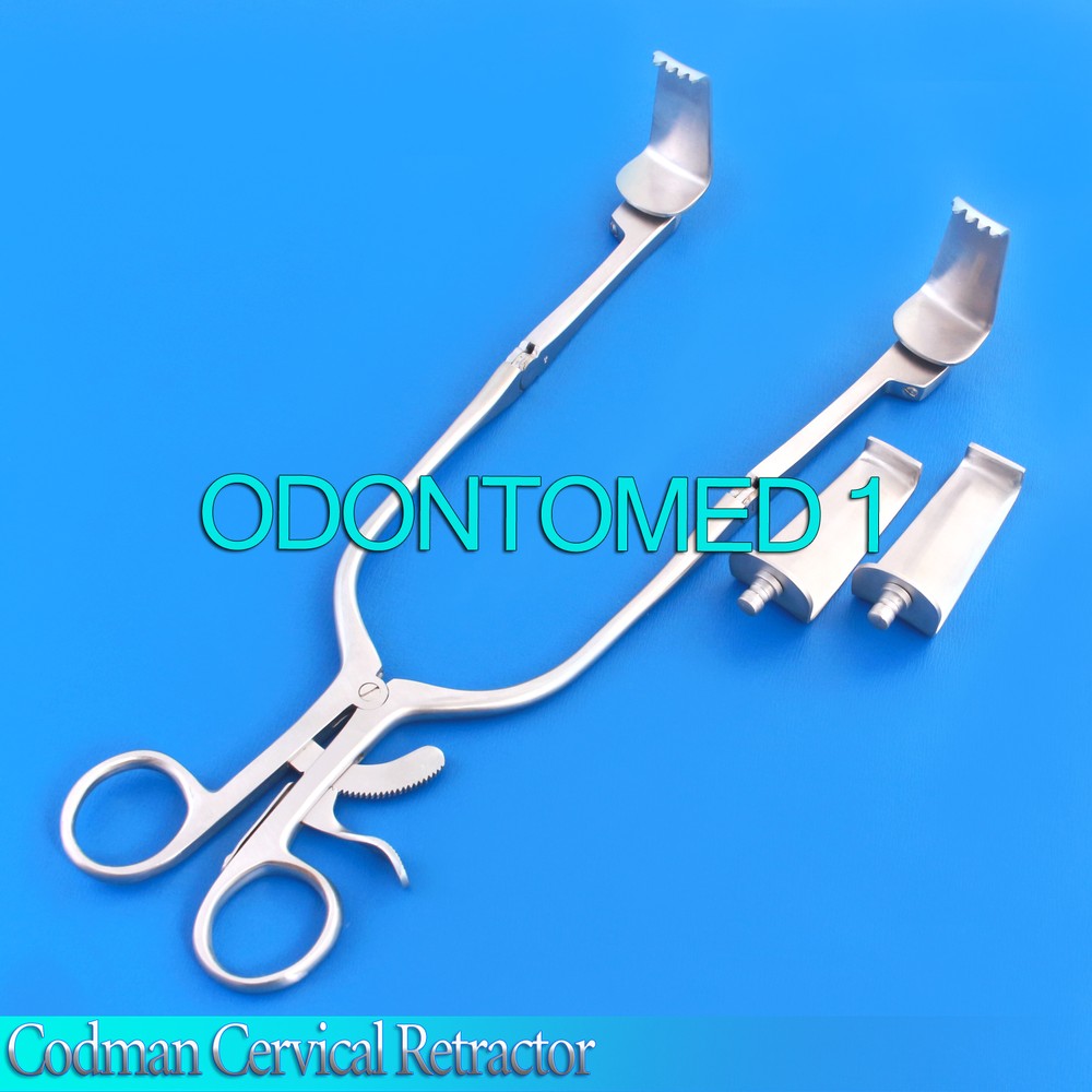 Codman Largo Cervical Retractor Blade 16x40mm Sharp+16x55mm Blunt