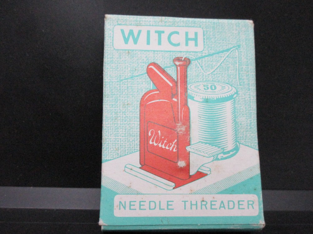 Vintage Witch Automatic Needle Threader With Instructions (West Germany)