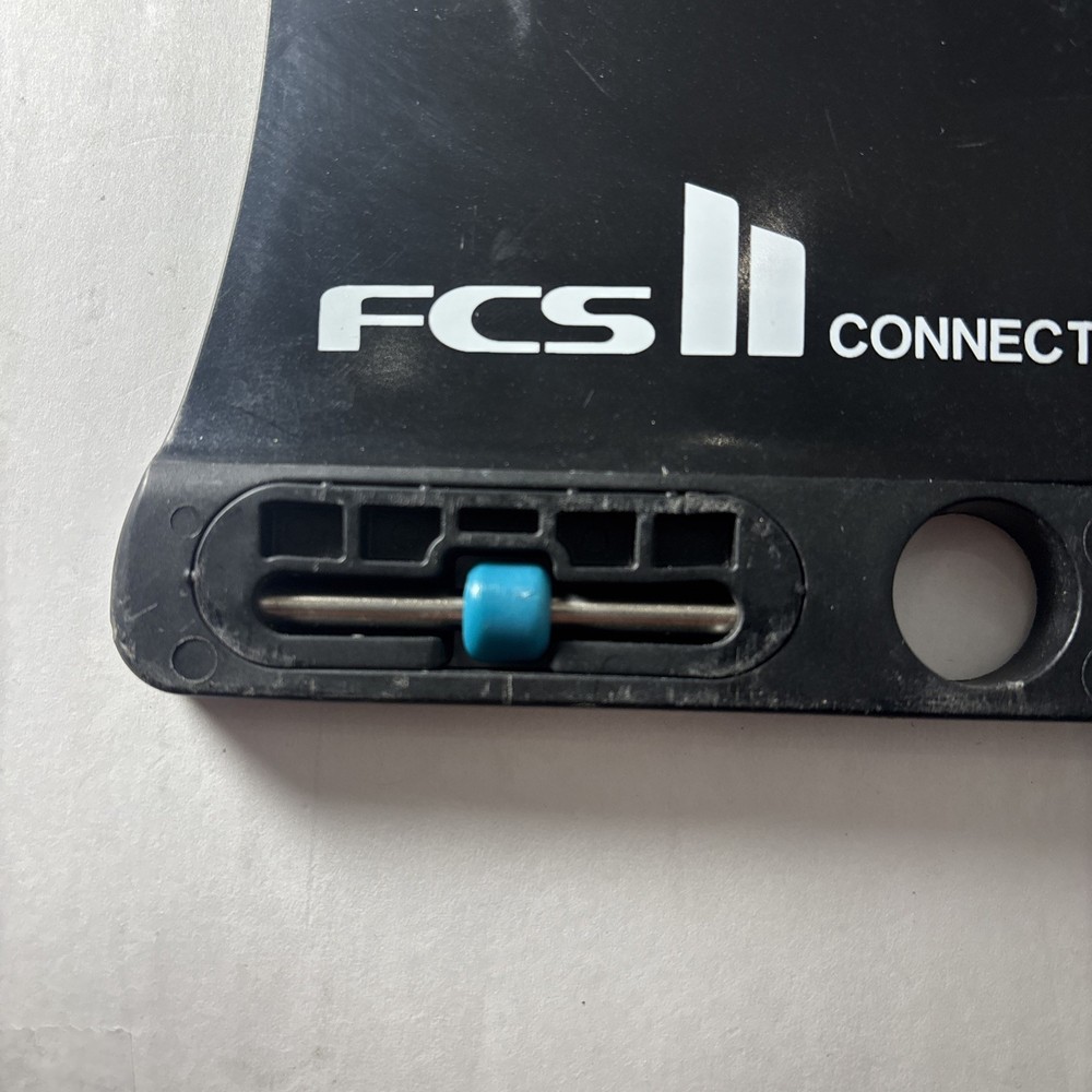 FCS II Connect GF Longboard Fin Black (Glass Flex Construction Technology)