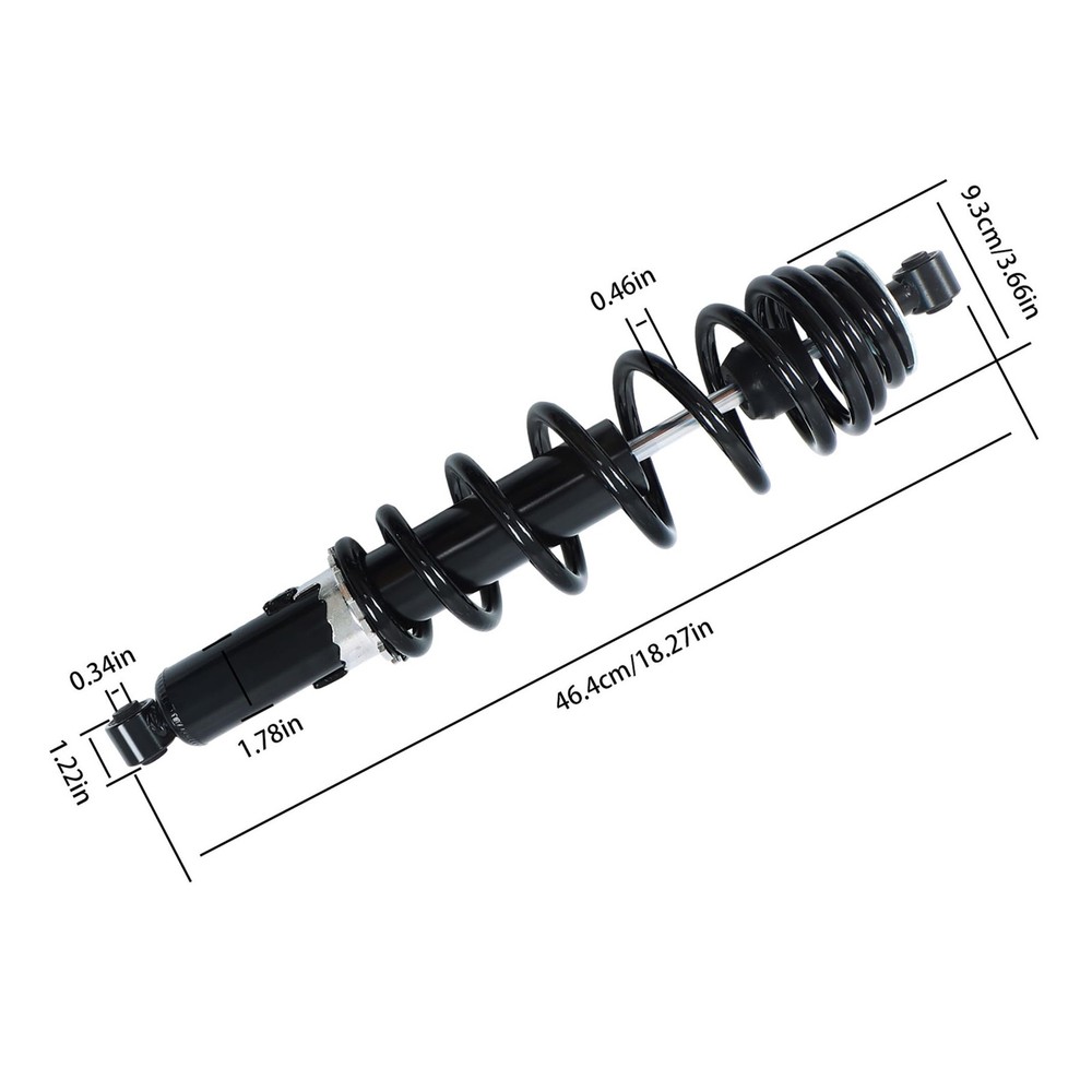 Shock Absorber Pair Front Left Right for HD8 706202602