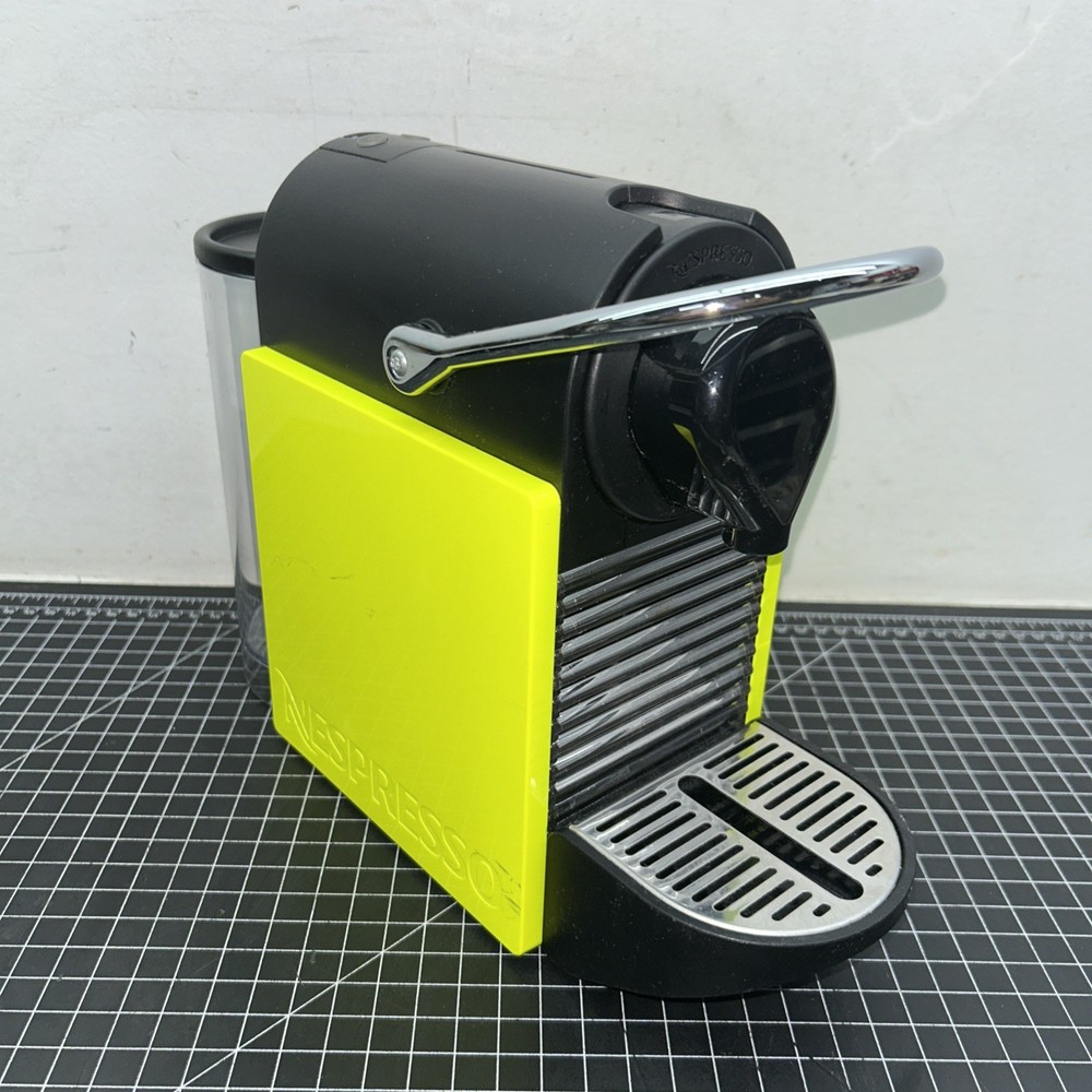 Rare Nespresso Pixie C60 C Neon Yellow Pod Espresso Machine Clean Tested