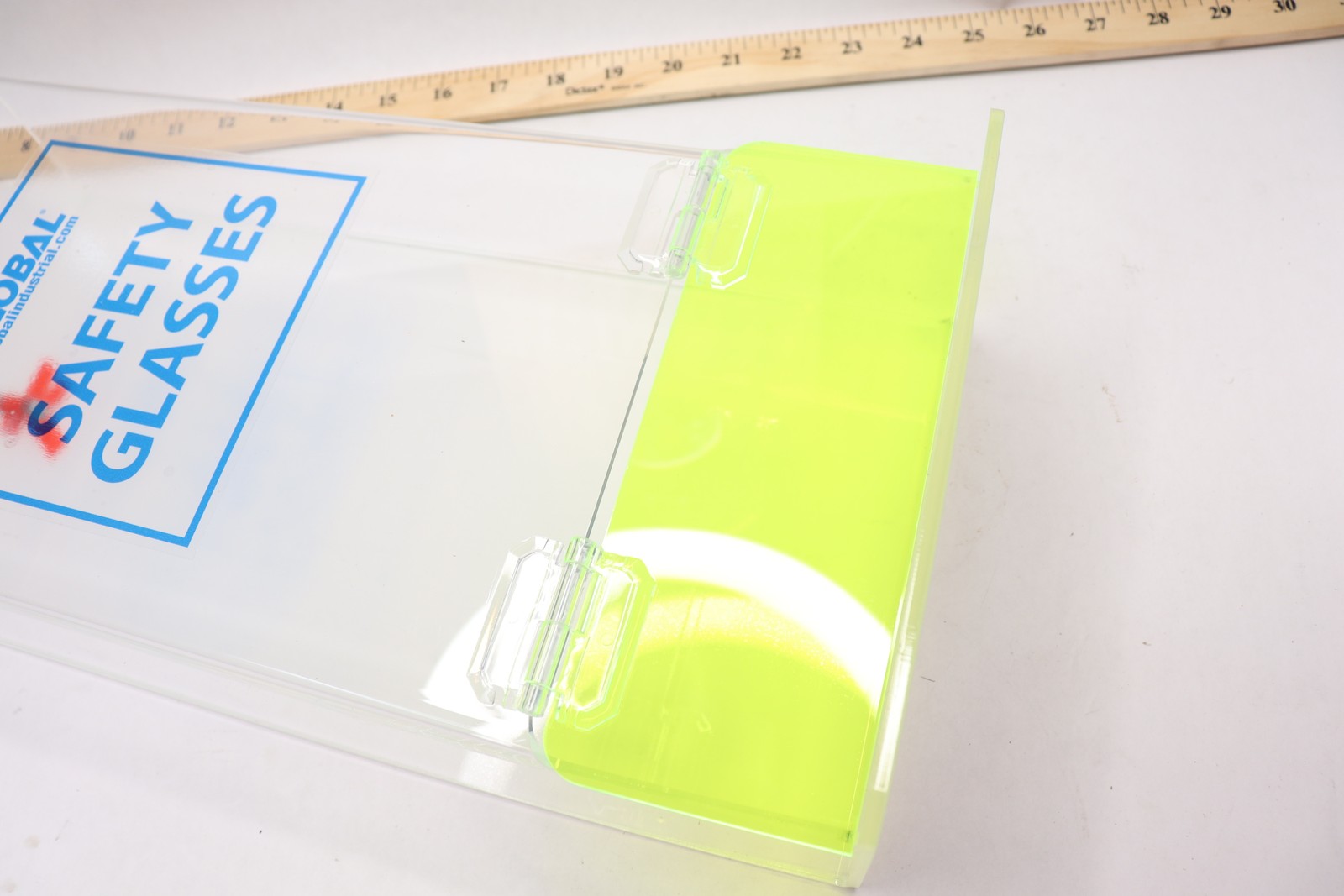 Global Industrial Acrylic Safety PPE Dispenser Clear