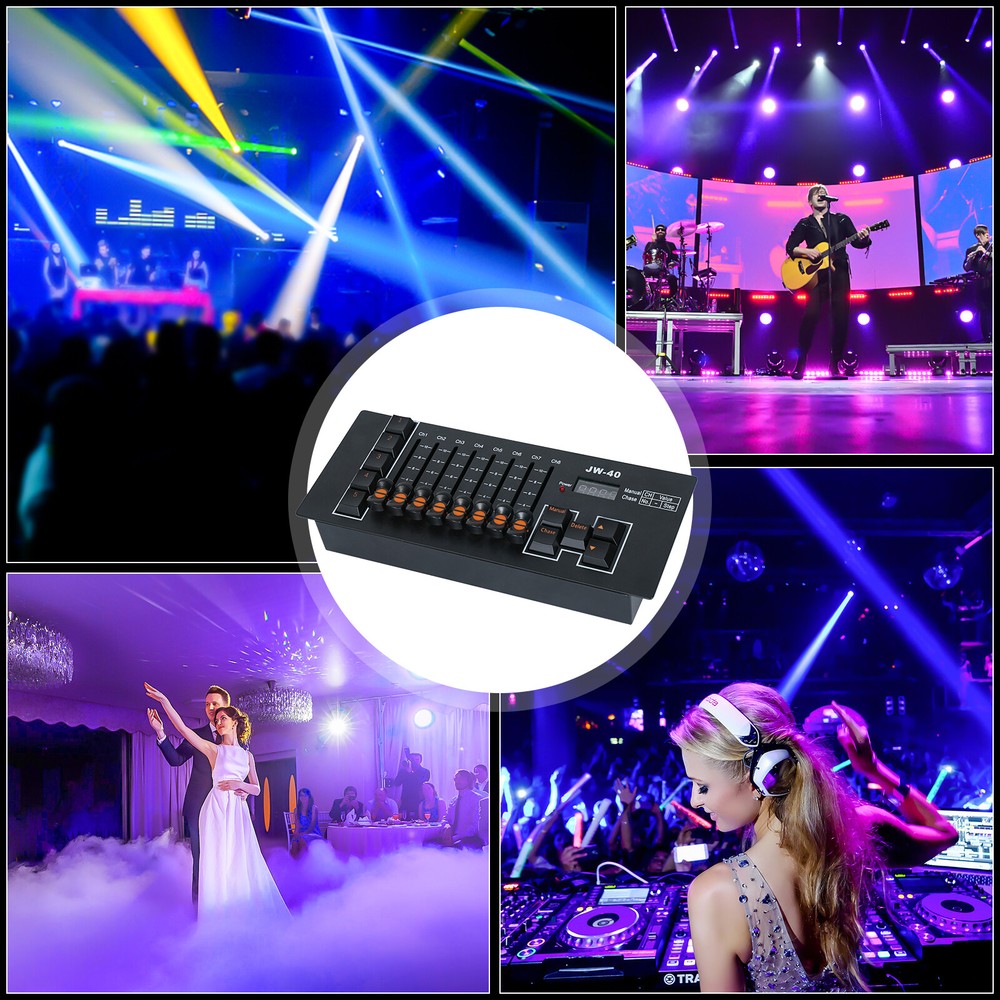 DMX 40 Channels Mini Operator Console Control For Stage Lighting DJ Disco Party