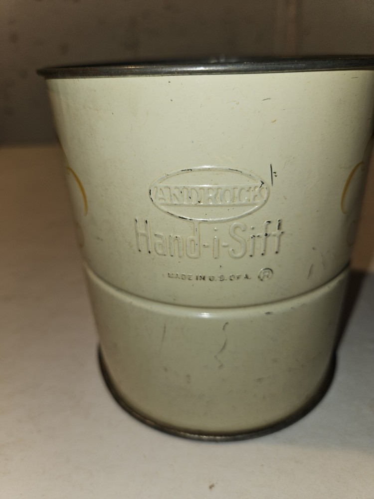 Vintage Androck Flour Sifter