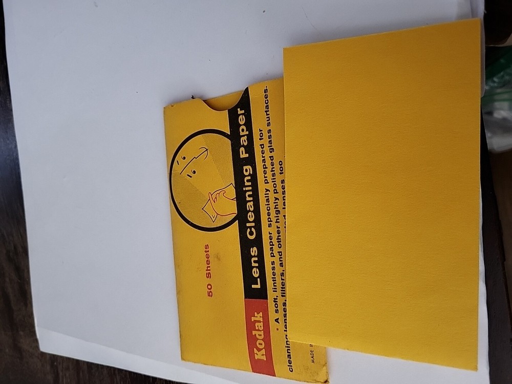 Kodak Lens Cleaning Paper