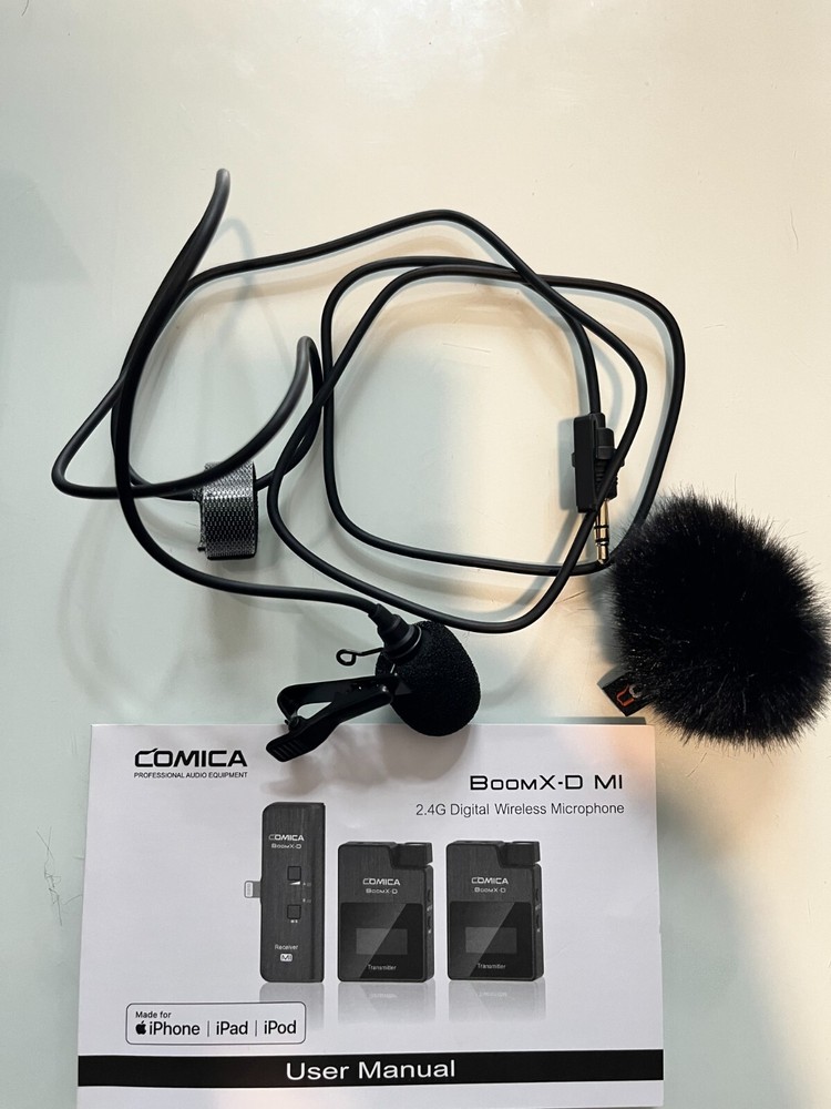 Comica BoomX - D 2.4 GHz Digital Wireless Microphone System