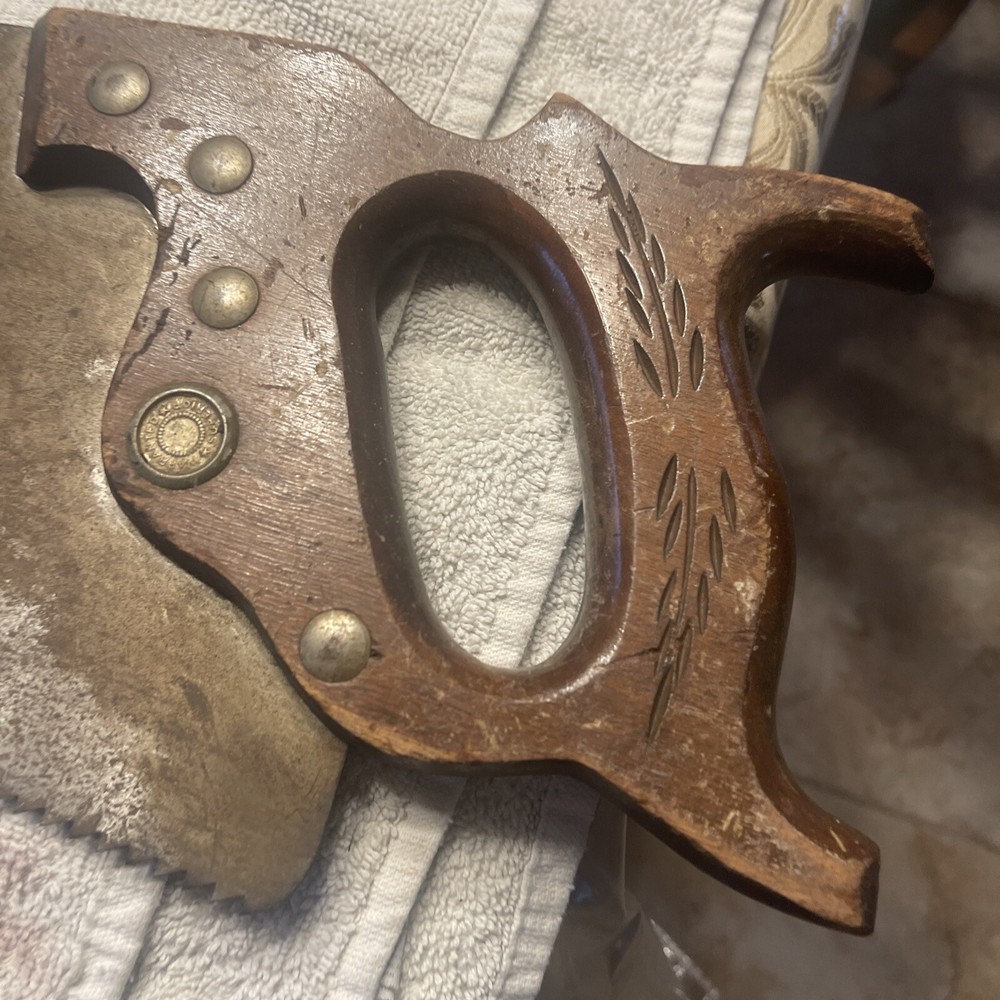 Warranted Superior Vintage Hand Saw
