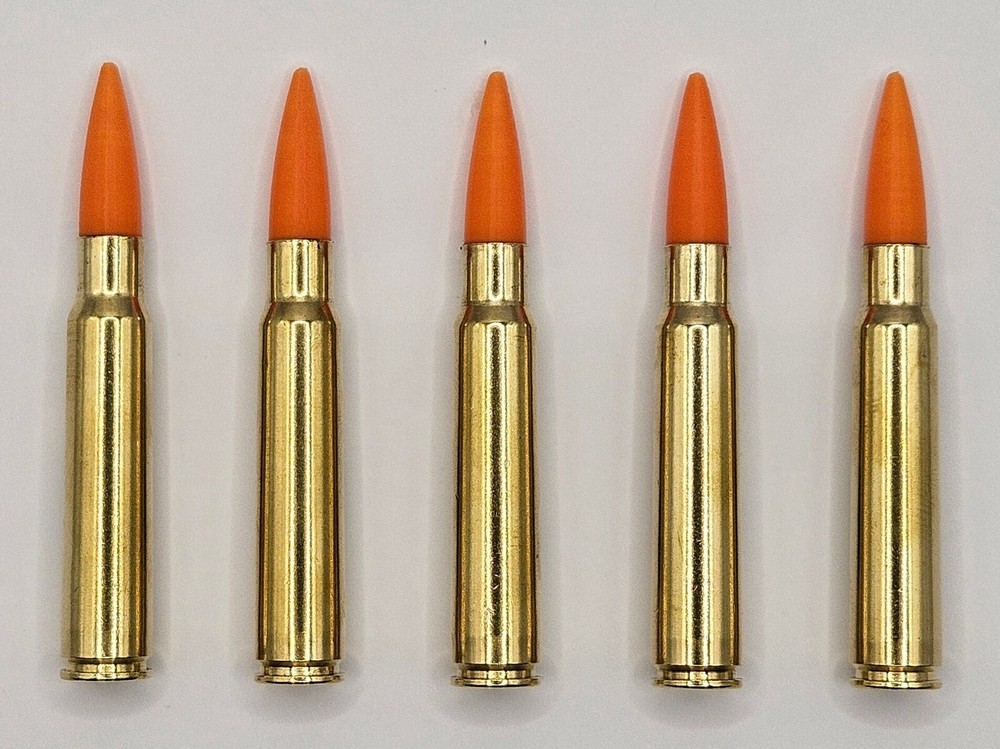 8x57mm Mauser / 8mm Mauser JS Brass Snap caps Training Rounds - Pack of 5