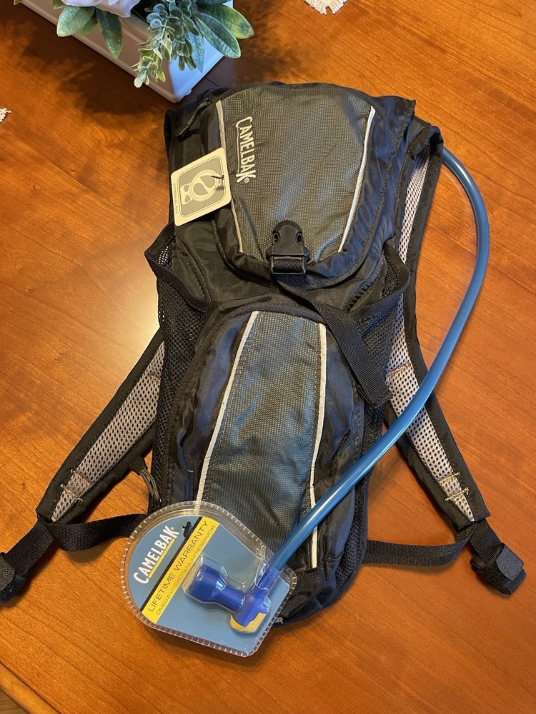 New! CamelBak Hydration Backpack Black Lightweight Adjustable Mesh Straps