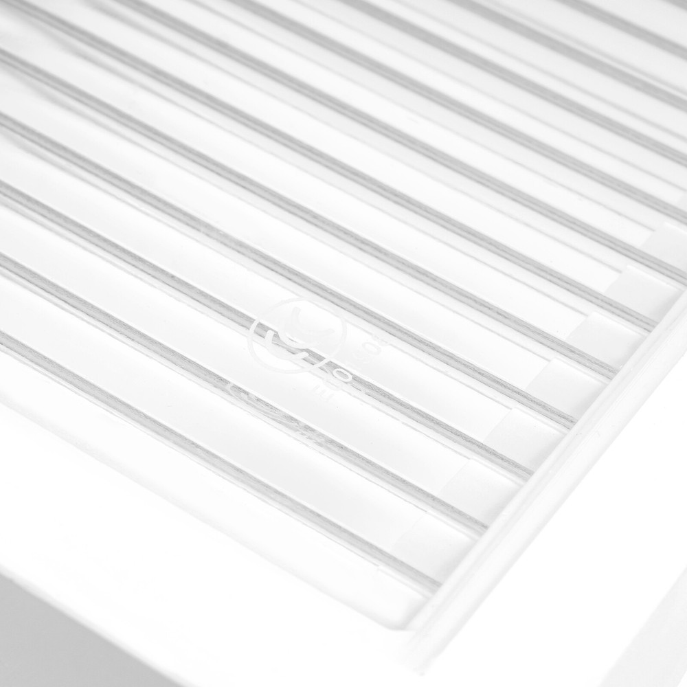 3-Tier Solid Wood Nightstand, End Table for Small Spaces with Open Storage