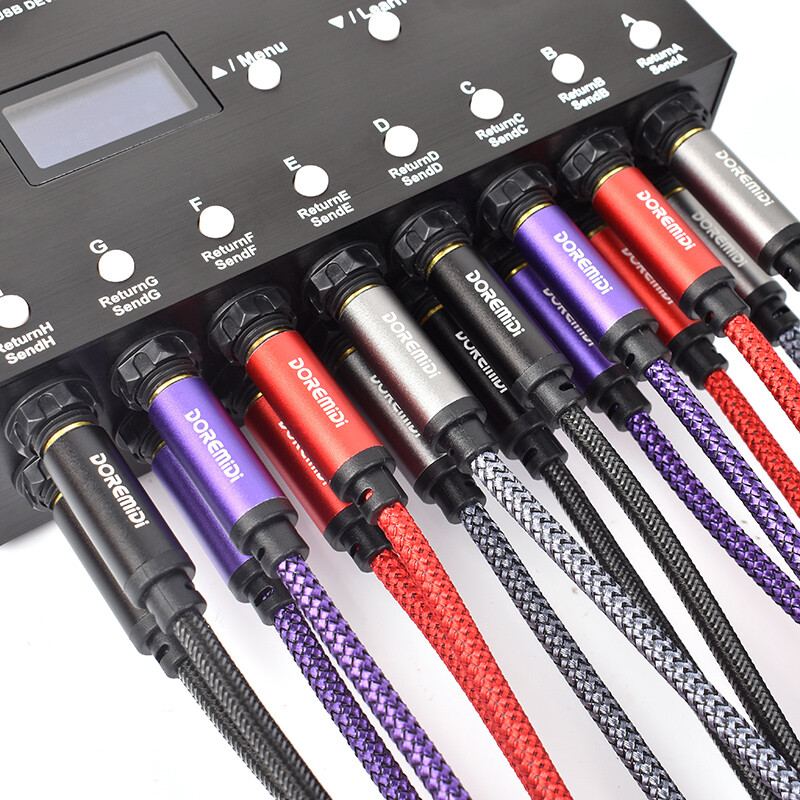 DOREMiDi MIDI Effects Switcher MES-8 controller