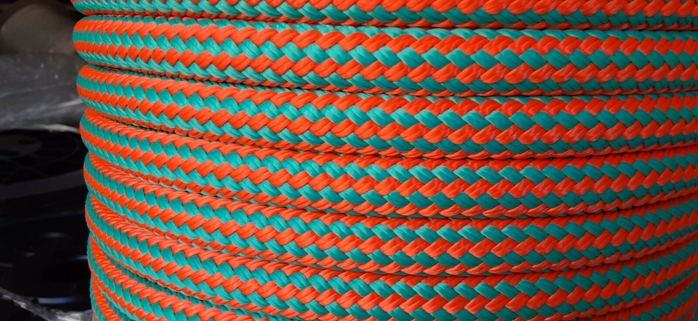 1/2 " x 200 ft. Double Braid-Yacht Braid Polyester Rope. US Made