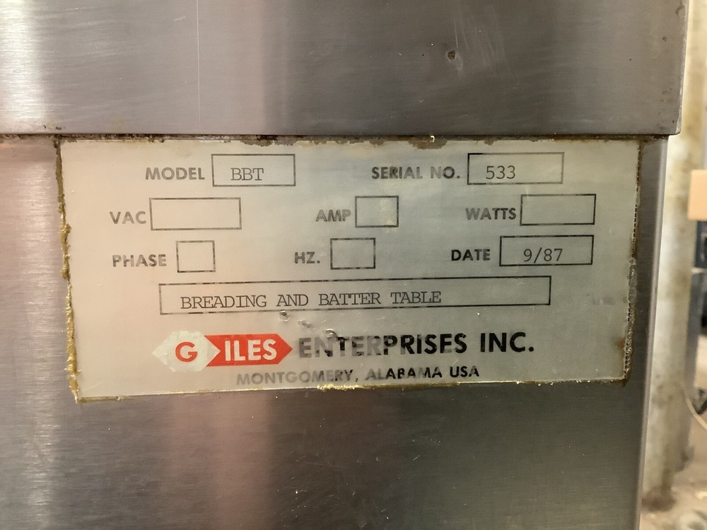 Breading Station Giles BBT-S
