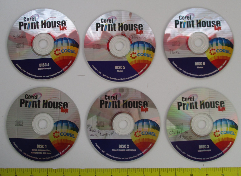 Corel Print House (6CD'scount)