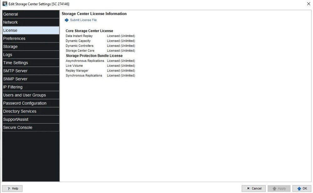 Dell Compellent SCv3020 Storage Array 2x iSCSI Controller 30-Bay 7x 900GB HDD