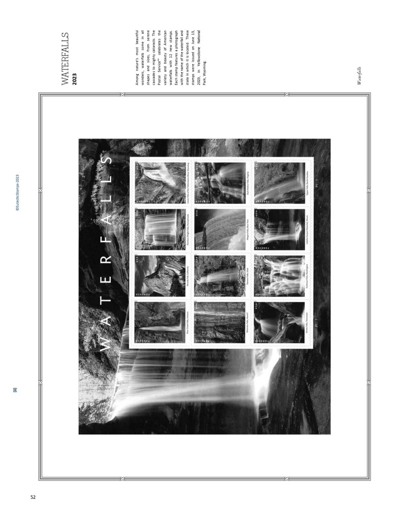 2023 U.S. Commemorative Singles SIMPLIFIED Supplement (White Ace Alternative)