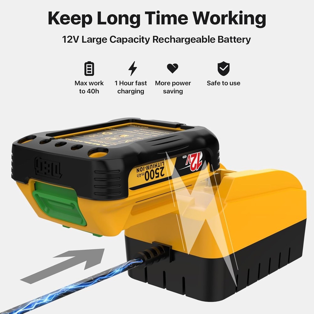 DEGLASERS Laser Level 360 Self Leveling with Tripod