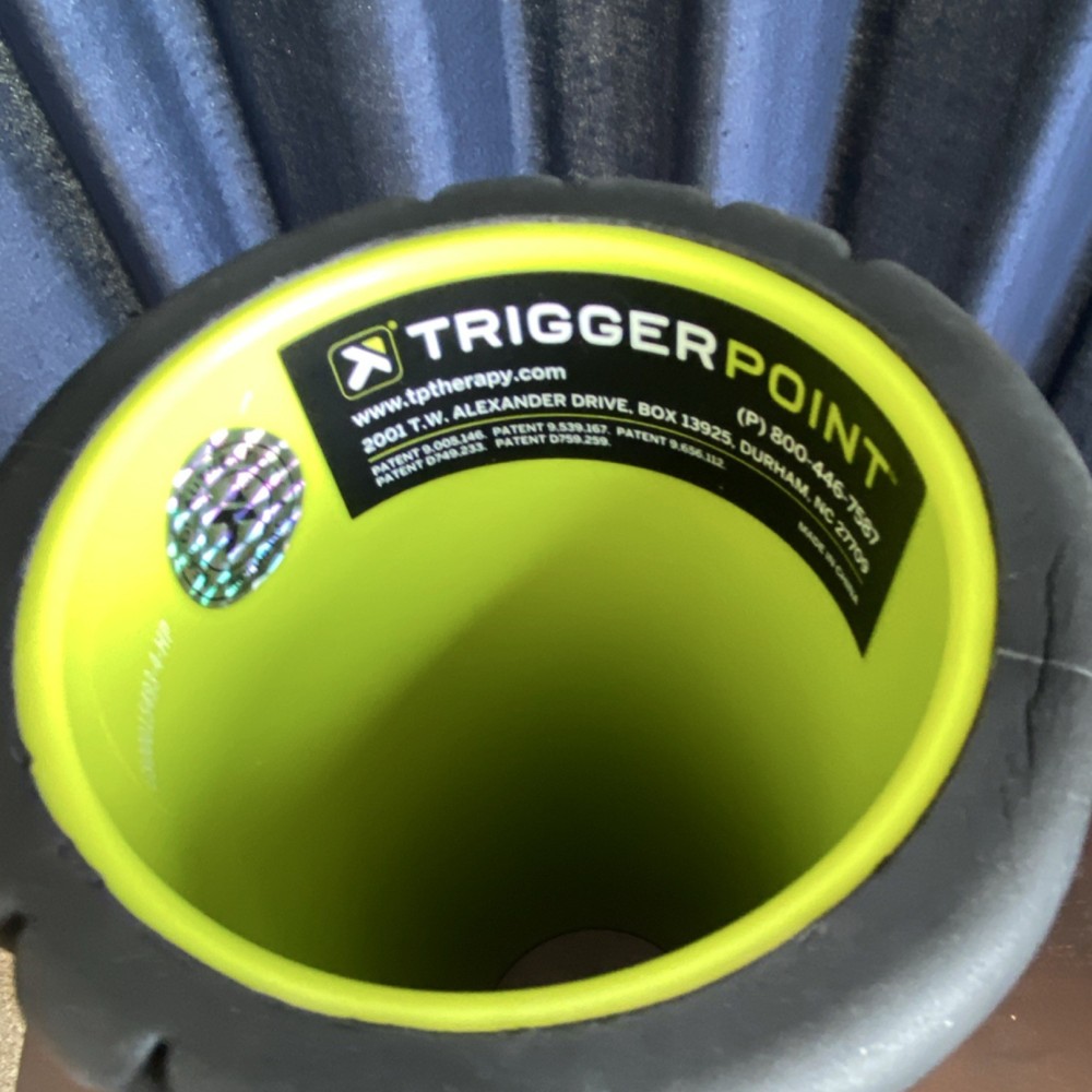 Trigger Point GRID Foam Roller Black Massage Grid Hollow Design