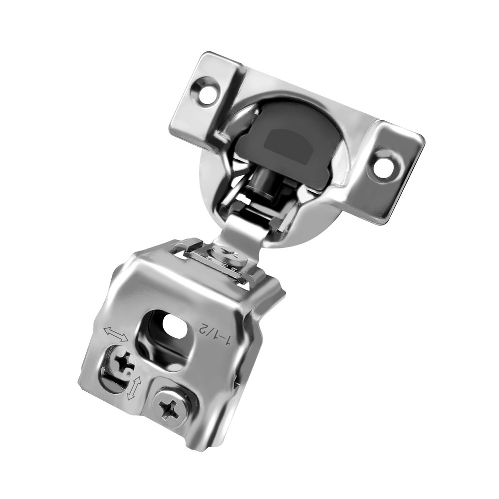 Berta  1-1/2" Overlay Soft Closing Face Frame Cabinet Door Hinges (20 Pack)