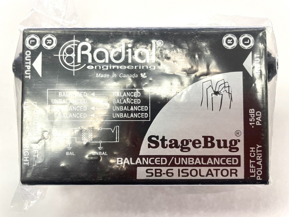 Radial StageBug SB-6 Stereo Isolator