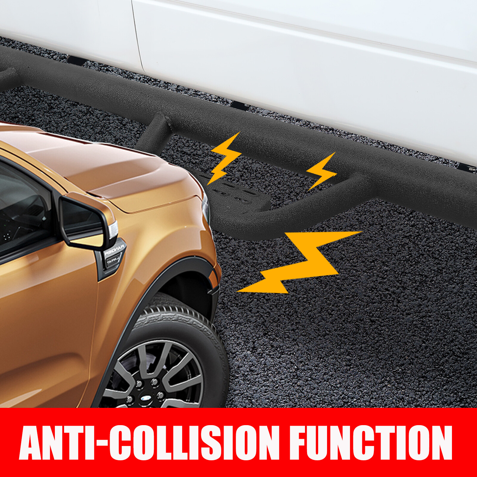 Fit 99-16 FORD F250 Superduty Super Cab Nerf Bar Running Board Side Step BLK BOC