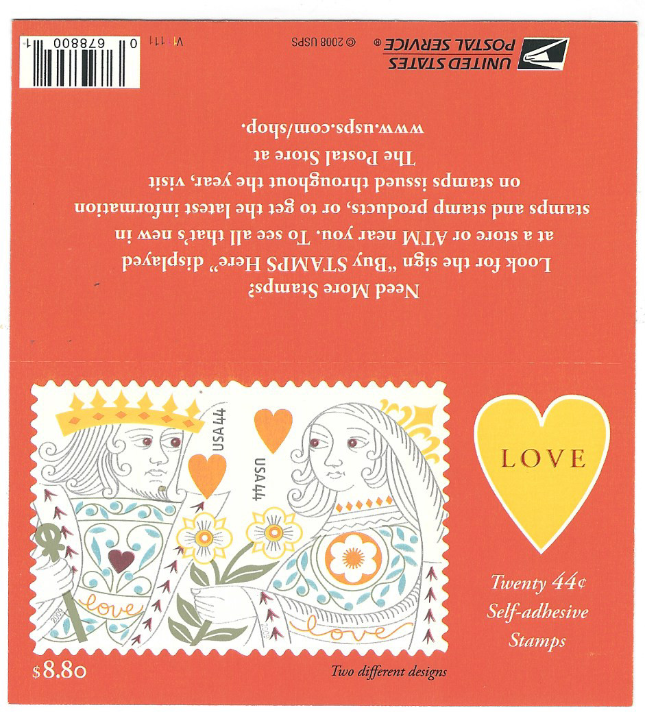 Scott  #4404...44 Cent...LOVE...Booklet of 20