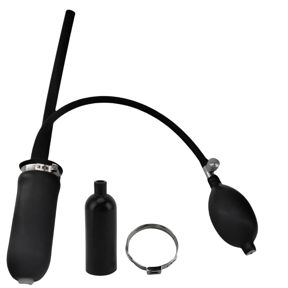 Csttler Universal Adapter, Smoke Machine Leak Detector Inflatable Bladder，...
