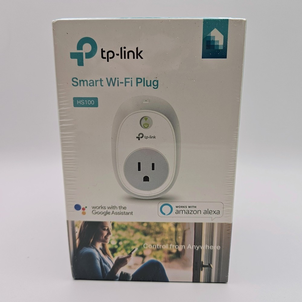 TP-Link HS100 Smart Wi-Fi Plug Alexa Google Assistant Compatible NIB