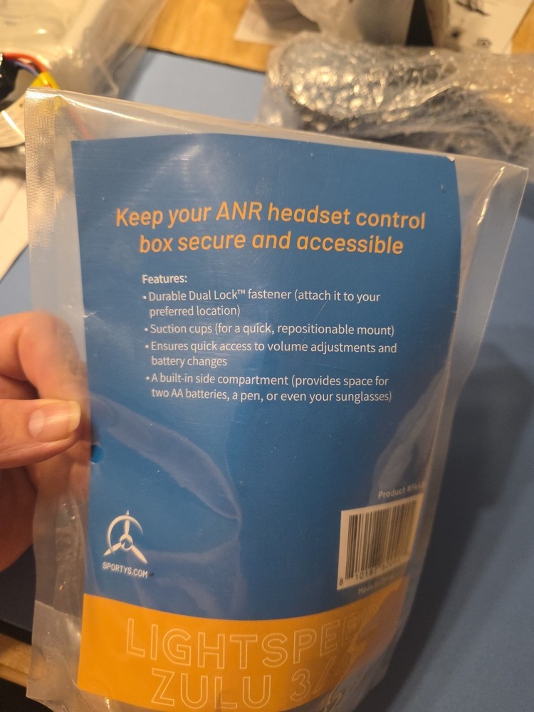Sporty’s ANR Control Box Holder
