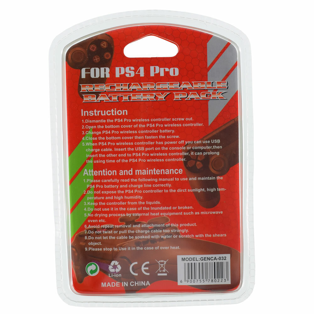 Replacement Battery For Sony Playstation 4 PS4 Pro & Slim DualShock Controller