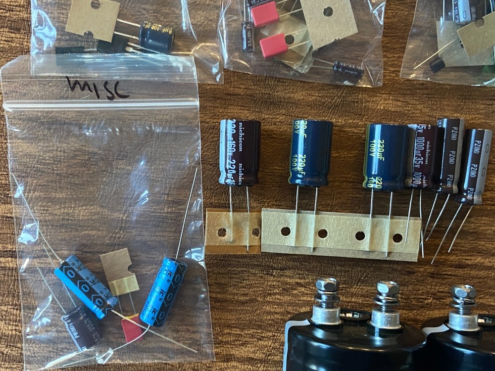 McIntosh MAC1900 Recap Kit w/ Instructions Receiver Rebuild Set COMPLETE