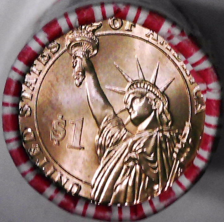 2009 William Henry Harrison Dollar Coin FULL BU Roll