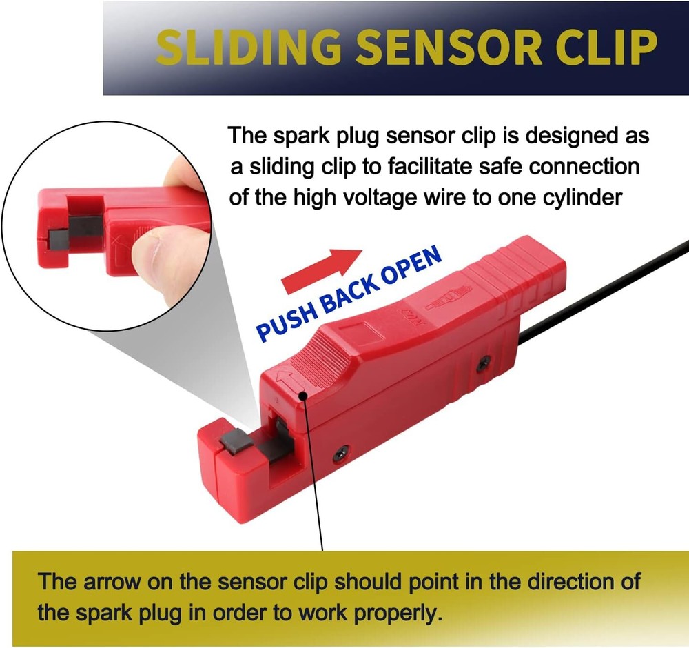 Ignition Timing Light Automotive Engine Ignition Inductive Timing Light Gun 12V