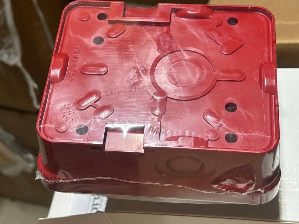 Potter WPBB-R Weatherproof Enclosure Strobe Back Box Red – New in Box