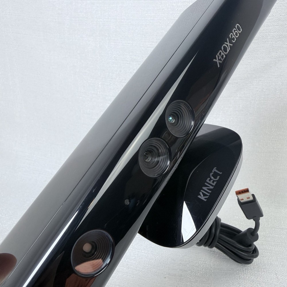 Microsoft Xbox 360 Kinect Sensor Model 1414 Black Tested/Works