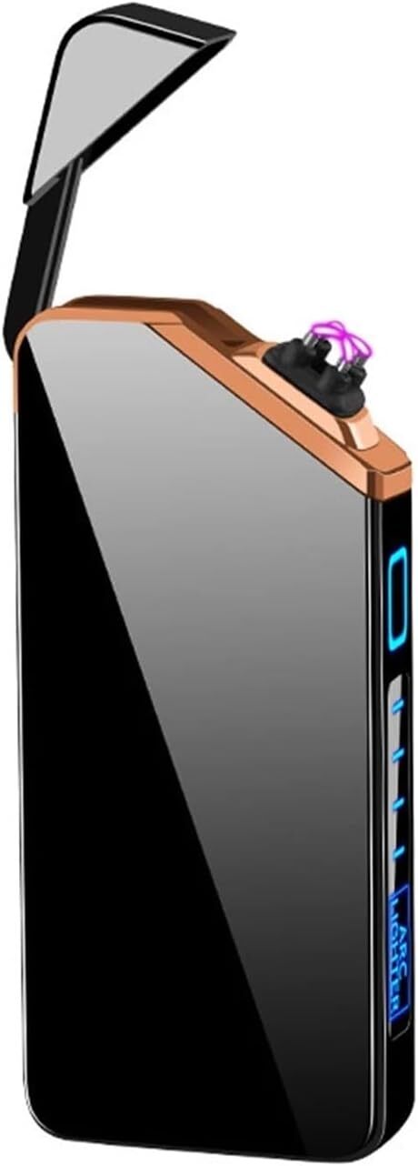 Dual Arc Plasma Electric Lighter USB Rechargeable Flameless Windproof Lighter US