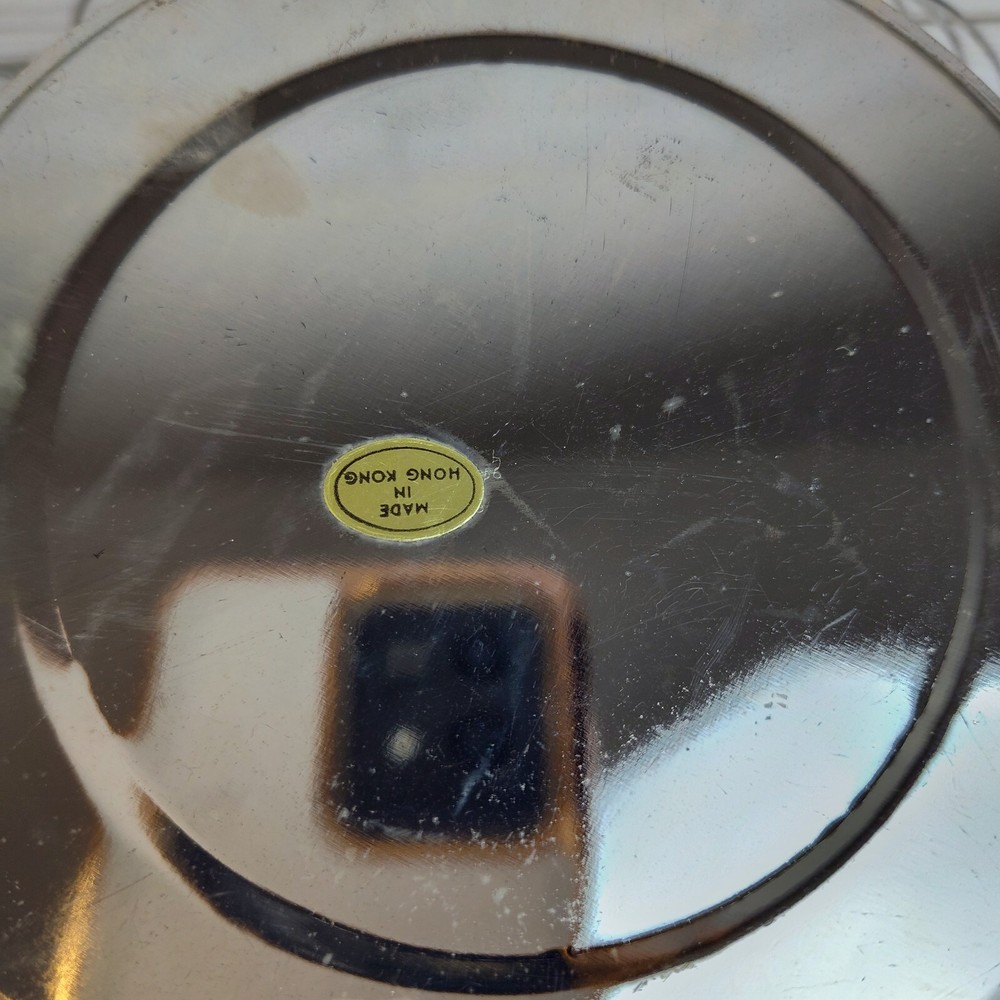 Vintage Silver Plated Bread Fruit Basket Beautiful Silver Plated Wire