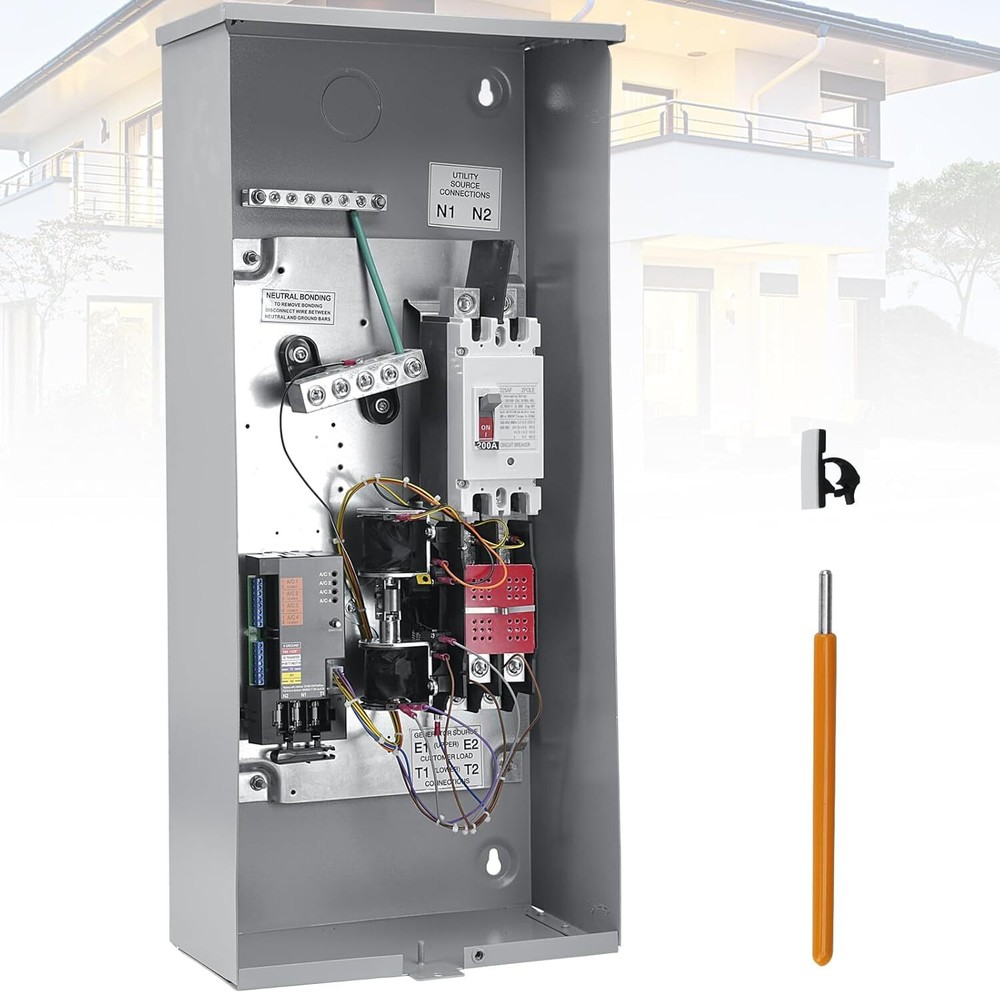 200 Amp Automatic Backup Transfer Switch Outdoor New