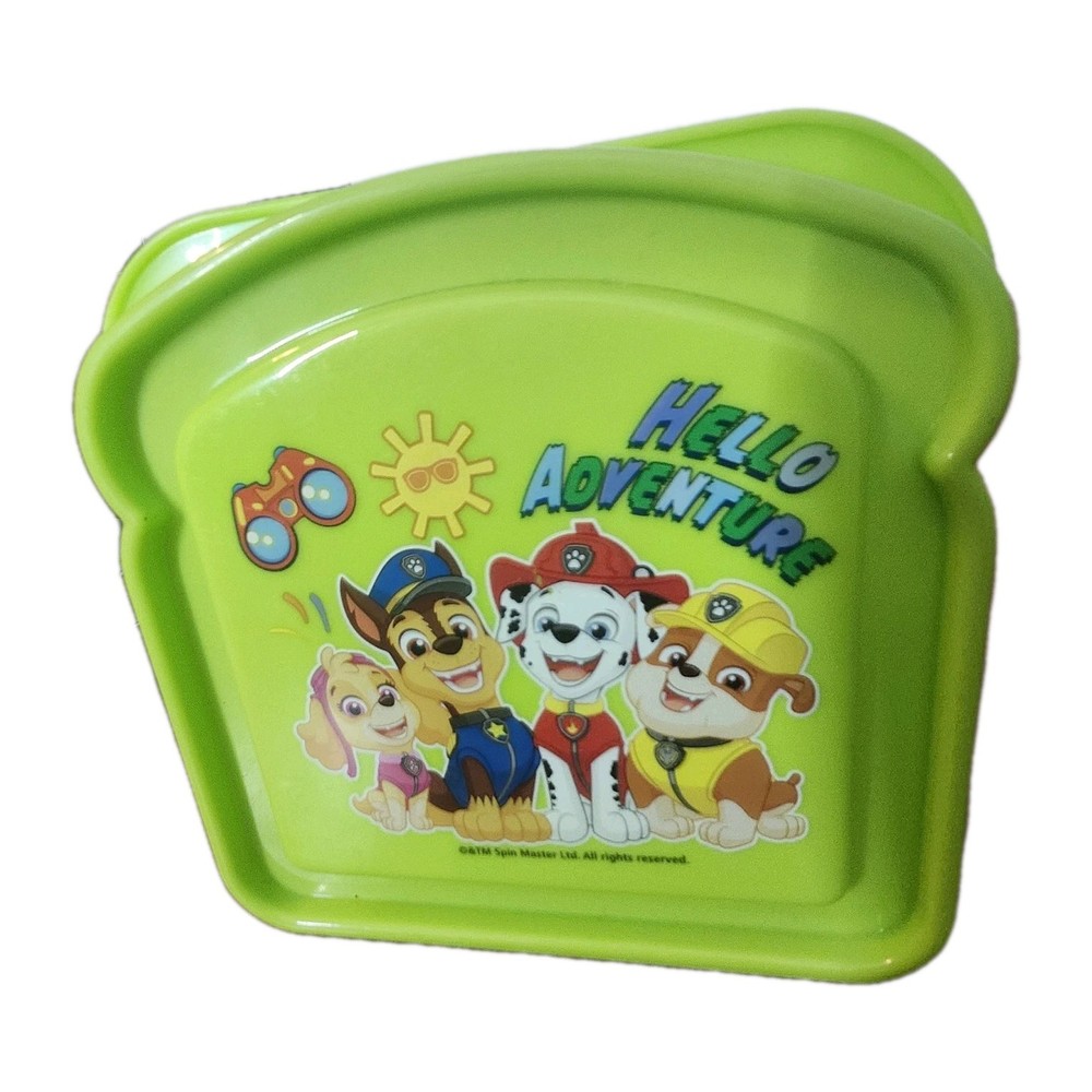 Spiderman & Paw Patrol sandwich containers
