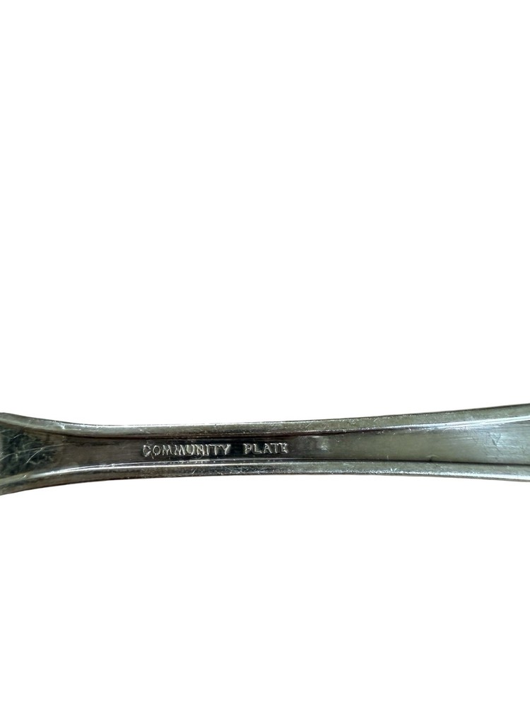 Oneida Silverplate Meat Fork Adam No Monogram