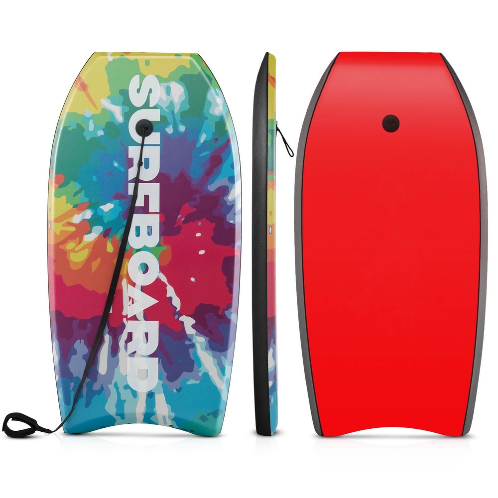 33" Lightweight Body Board w/ EPS Core XPE Deck HDPE Bottom Crescent Tail