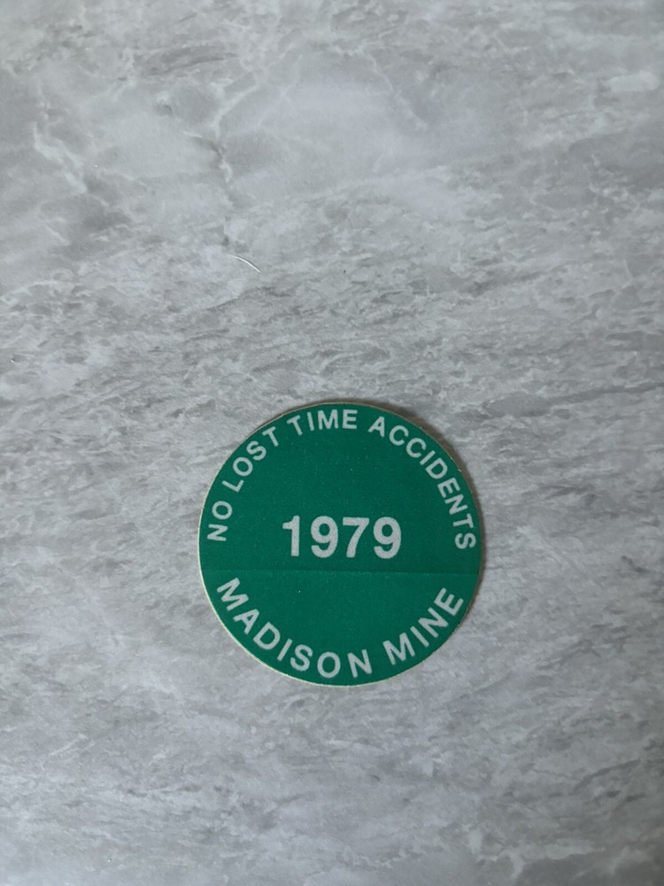 COAL MINING STICKERS Nice Older One