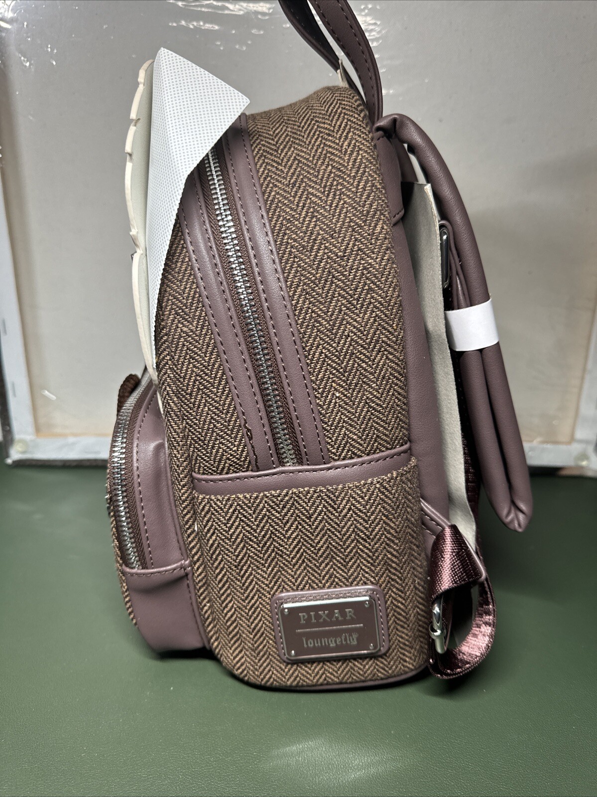 Loungefly Disney Pixar UP Mini Backpack Carl Suit Cosplay Mini Backpack - NEW!